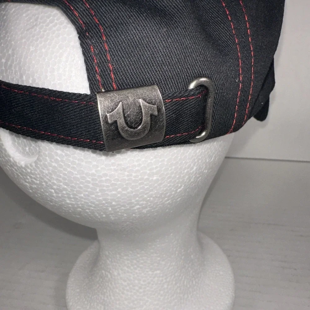 True Religion Black Cap The Original Buddha One‎ Size (NWT)
